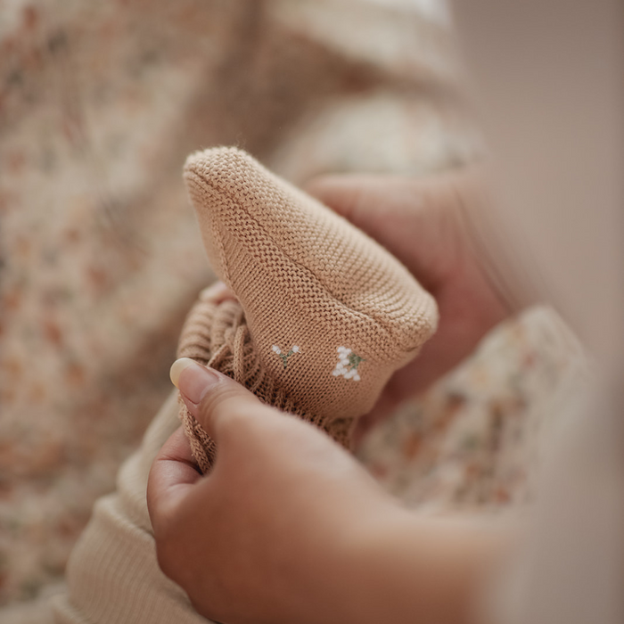 Baby Booties - Sunbaked bloom