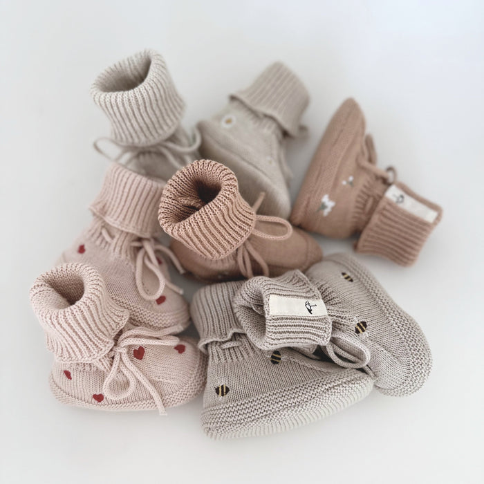 Baby Booties - Sweetheart