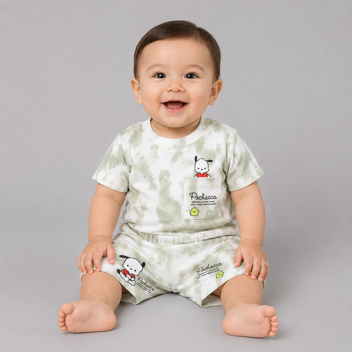 Pochacca Tie Dye Casual Kids Set