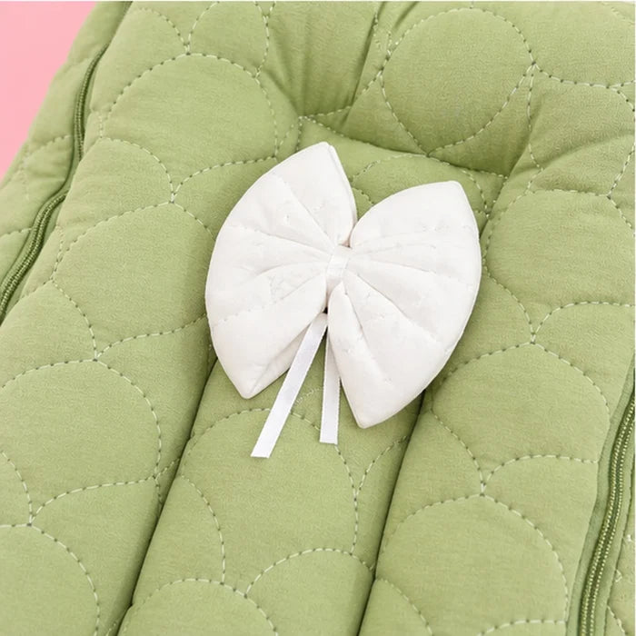 Premium Quilted Baby Carry Nest with Hood & Zip