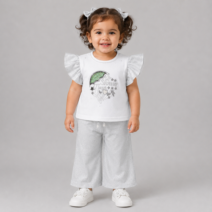 Shine Sparkle Party Girls Palazzo Set