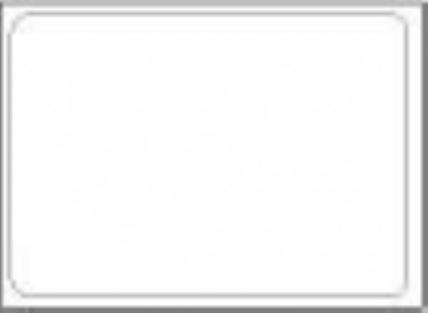 white temporary traffic sign - add your own text