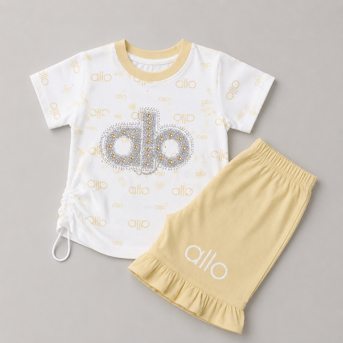 AB Girls Printed Summer Co-Ord Set