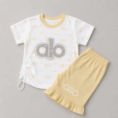 AB Girls Printed Summer Co-Ord Set