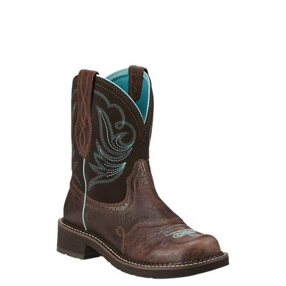 Ariat Womens Fatbaby Western Boot Chocolate
