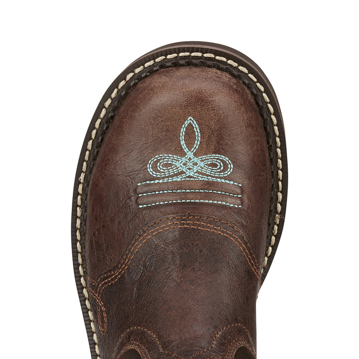 Ariat Womens Fatbaby Western Boot Chocolate