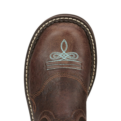 Ariat Womens Fatbaby Western Boot Chocolate
