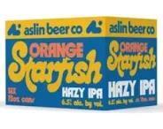 Aslin Beer Orange Starfish Hazy IPA 6-pack cans