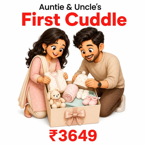 Aunties & Uncle's First Cuddle I ₹3649 I Gift Hamper
