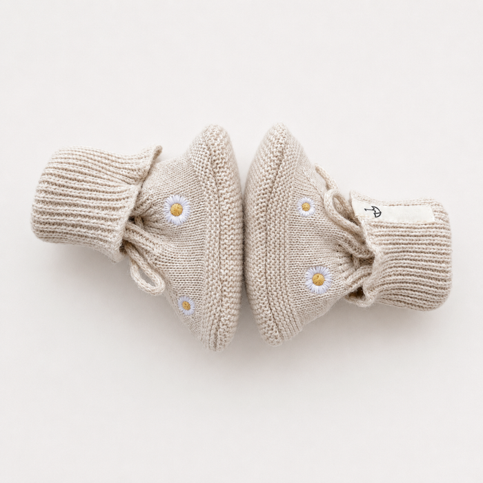 Baby Booties - Daisy Bloom