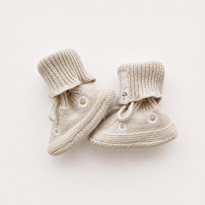 Baby Booties - Daisy Bloom