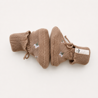Baby Booties -  Sunbaked bloom