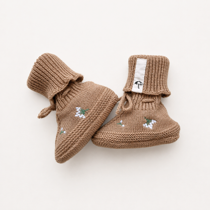 Baby Booties -  Sunbaked bloom