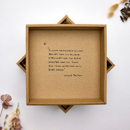 Premium corporate baby gift box with elegant gift wrapping