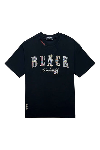 Black Label 'Dominate' T-Shirt In Black