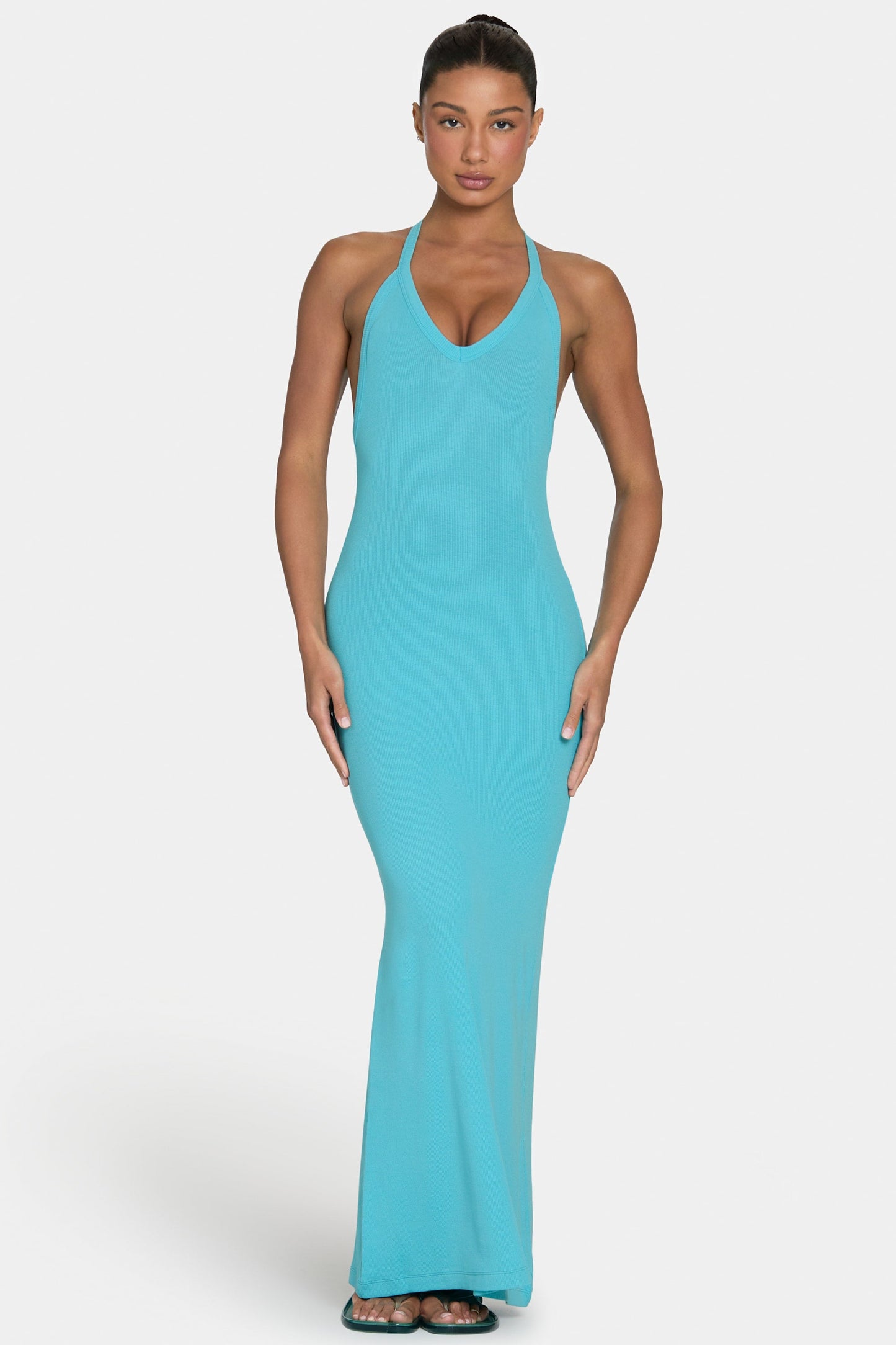 ButterCloud™ Maxi Dress in Aqua