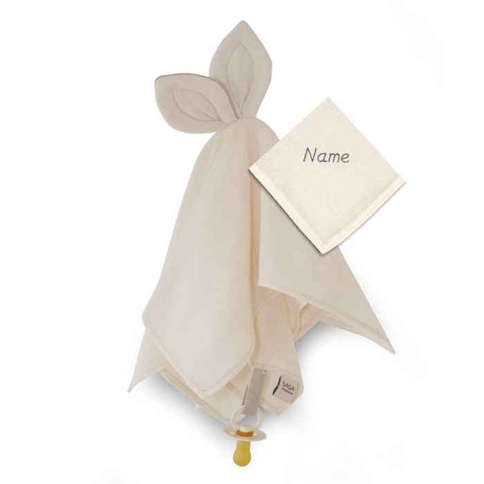 Cuddle Cloth - Snoppa - Cream - With Embroidered Name
