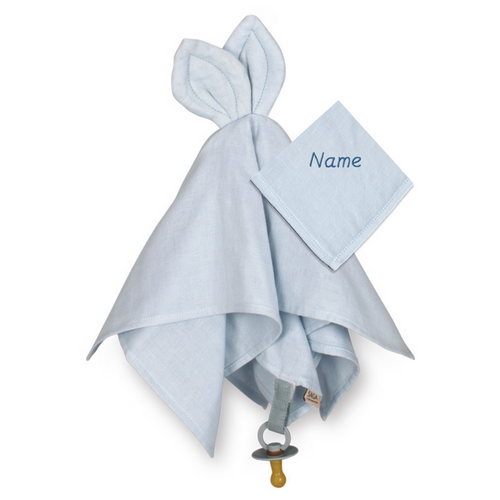 Cuddle Cloth - Snoppa - Ice Blue - With Embroidered Name