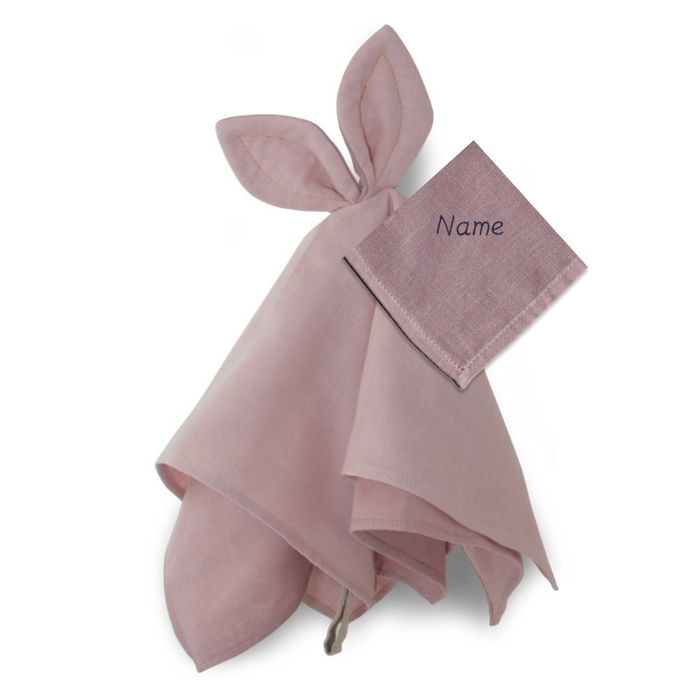 Cuddle Cloth - Snoppa - Mauve  With Embroidered Name