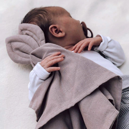 Cuddle Cloth - Snoppa - Mauve  With Embroidered Name
