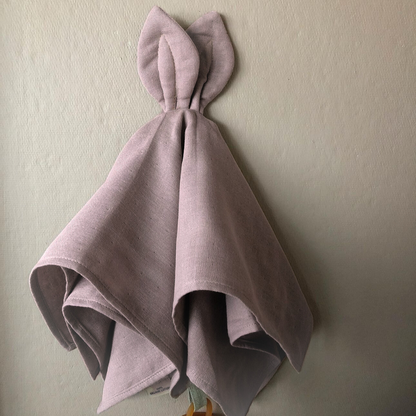 Cuddle Cloth - Snoppa - Mauve  With Embroidered Name