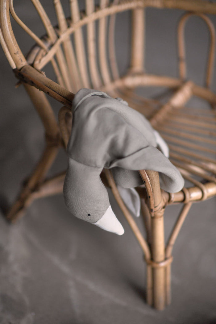 Cuddle Goose - Bliki - Dove - With Embroidered Name