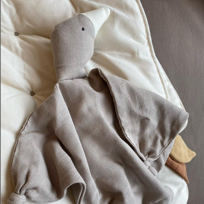 Cuddle Goose - Bliki - Dove - With Embroidered Name