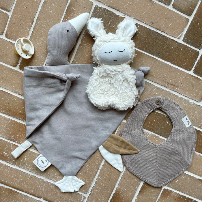 Cuddle Goose - Bliki - Dove - With Embroidered Name