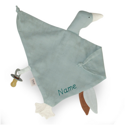 Cuddle Goose - Bliki - Dusty Green - With Embroidered Name