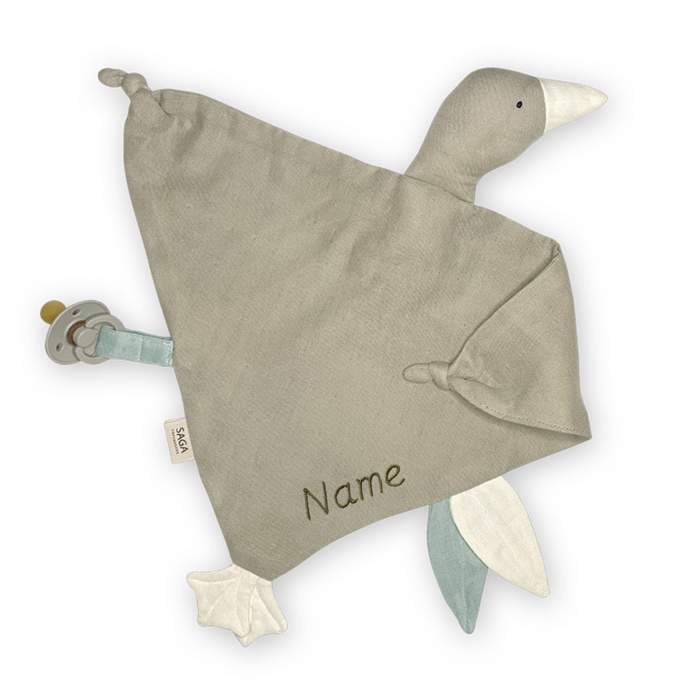 Cuddle Goose - Bliki - Green Tea - With Embroidered Name