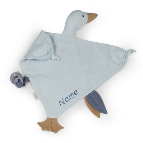 Cuddle Goose - Bliki - Ice Blue - With Embroidered Name