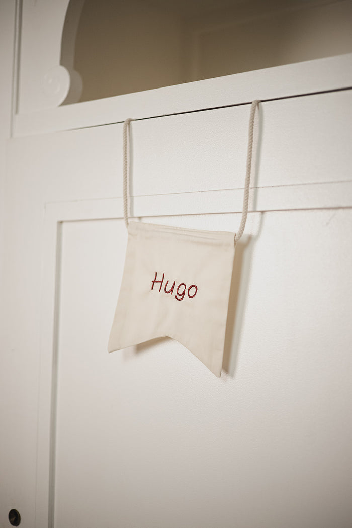 Extra Flag with Personalized Embroidery – 100% Organic Cotton