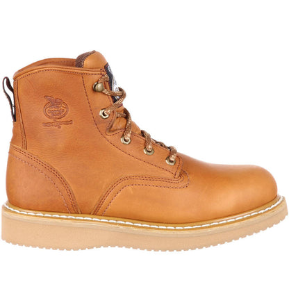 Georgia Mens 6 Inch Safety Toe Work Boot