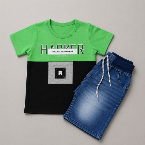 Hacker Boys Denim Co-Ord Set