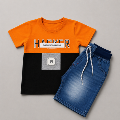 Hacker Boys Denim Co-Ord Set