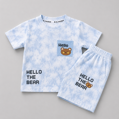 Hello Bear Tie Dye Summer Set