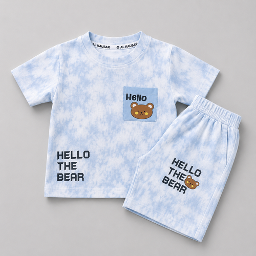 Hello Bear Tie Dye Summer Set