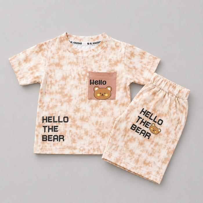 Hello Bear Tie Dye Summer Set