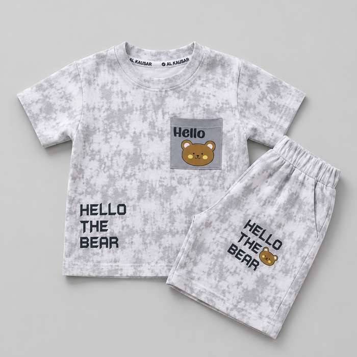 Hello Bear Tie Dye Summer Set
