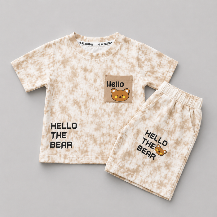 Hello Bear Tie Dye Summer Set
