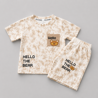 Hello Bear Tie Dye Summer Set