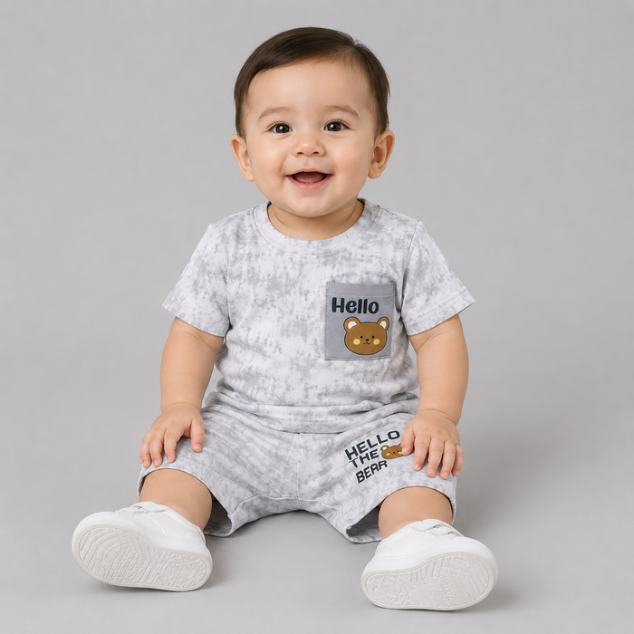 Hello Bear Tie Dye Summer Set