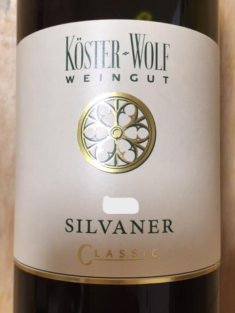 Koster Wolf Silvaner Classic Rheinhessen 2022
