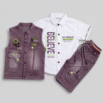 Los Angeles Boys 3-Piece Fashion Set