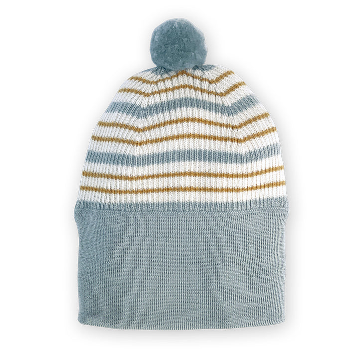 Merino Beanie - Evig - Mixed Blue