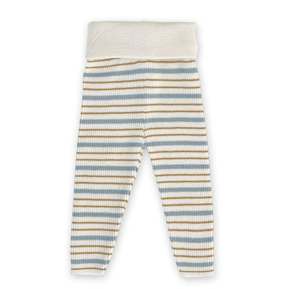 Merino Legging - Leon - Mixed Blue