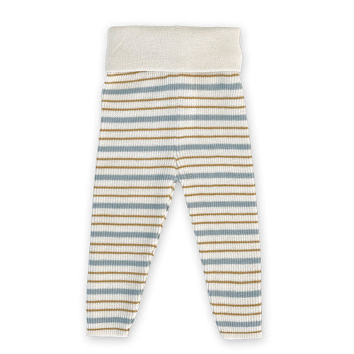 Merino Legging - Leon - Mixed Blue
