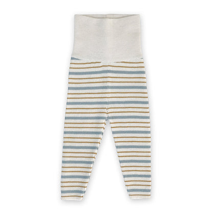 Merino Legging - Leon - Mixed Blue