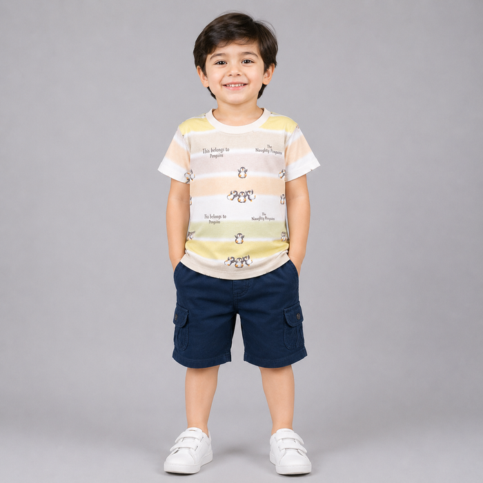 Naughty Penguin Boys Summer Set