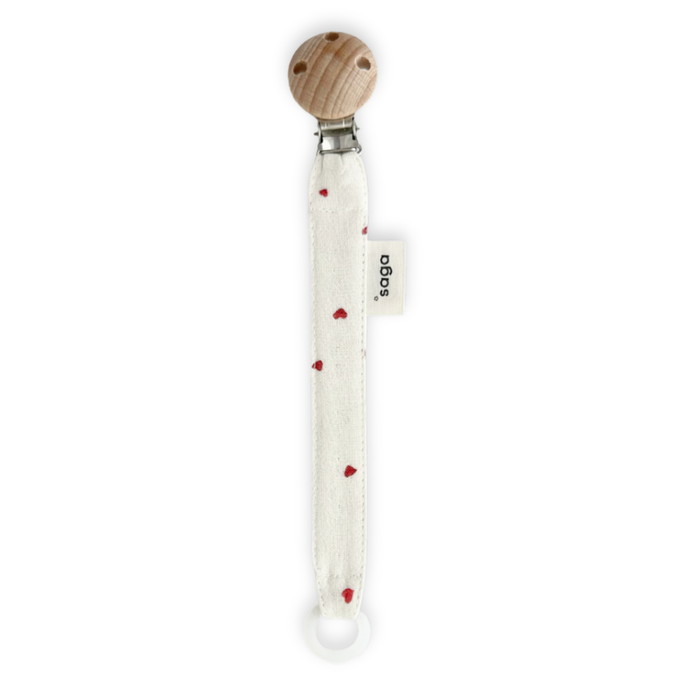 Pacifier Clip - Pala - Heart